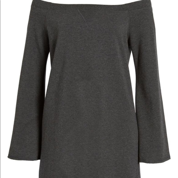 Treasure and Bond Off the Shoulder Sweater Dress XXS NWT - Picture 3 of 8